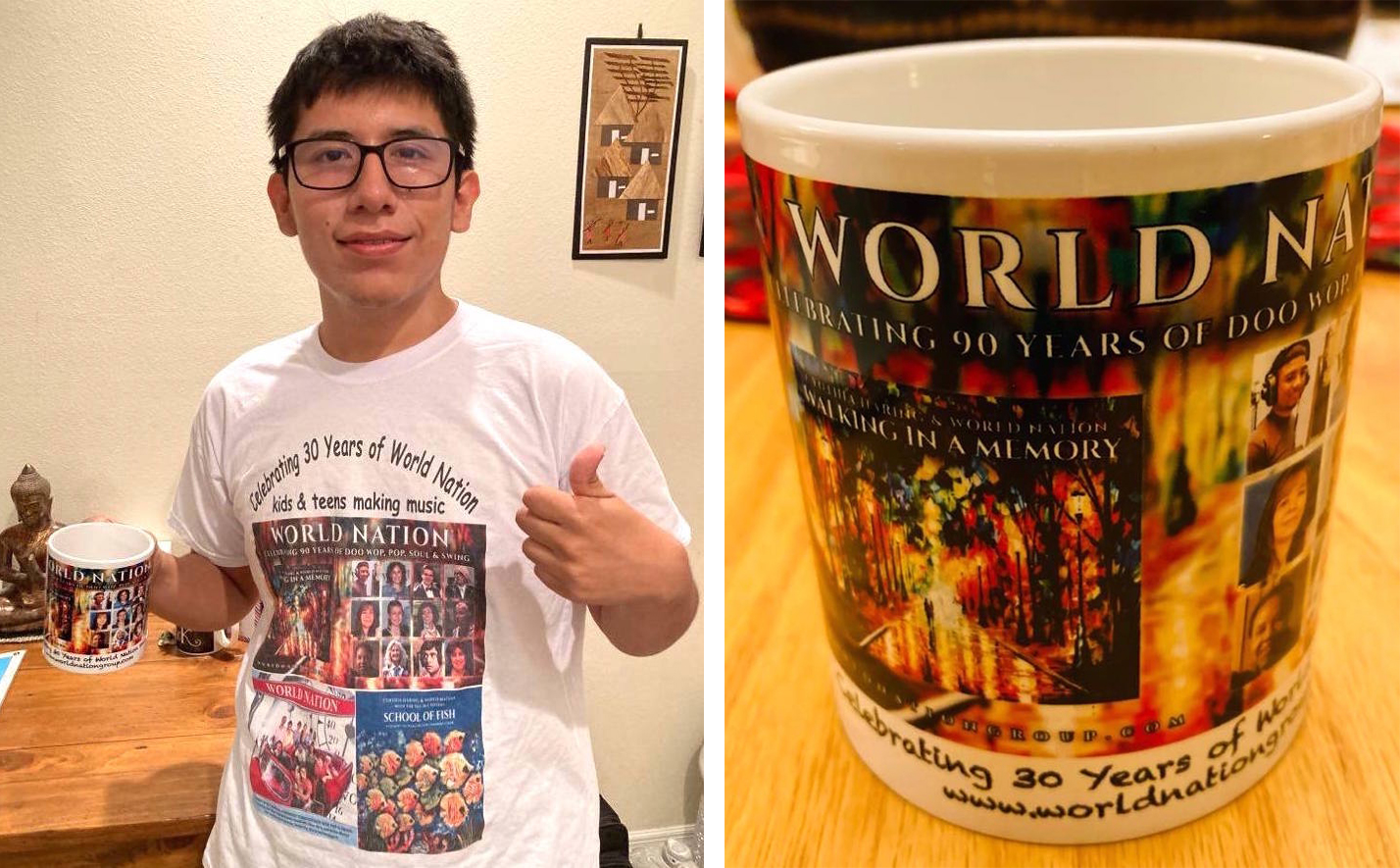 World Nation Shirt and Mug